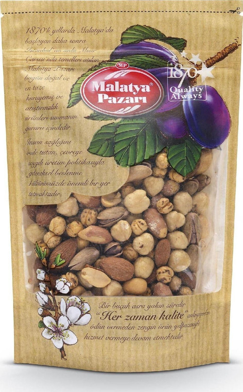 Kuruyemiş Kurumeyve Karışık Kilitli Paket 500 gr