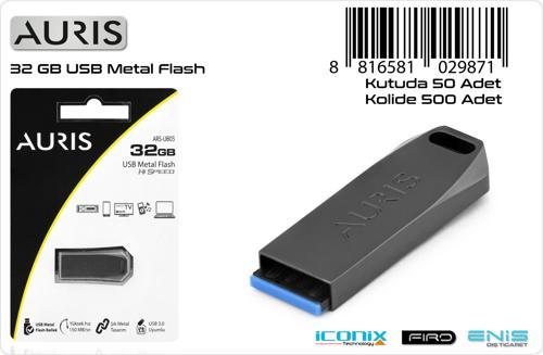 Usb Metal Flash Bellek 32 Gb