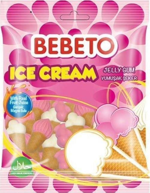 Ice Cream Jelibeon 80g X 12 Adet