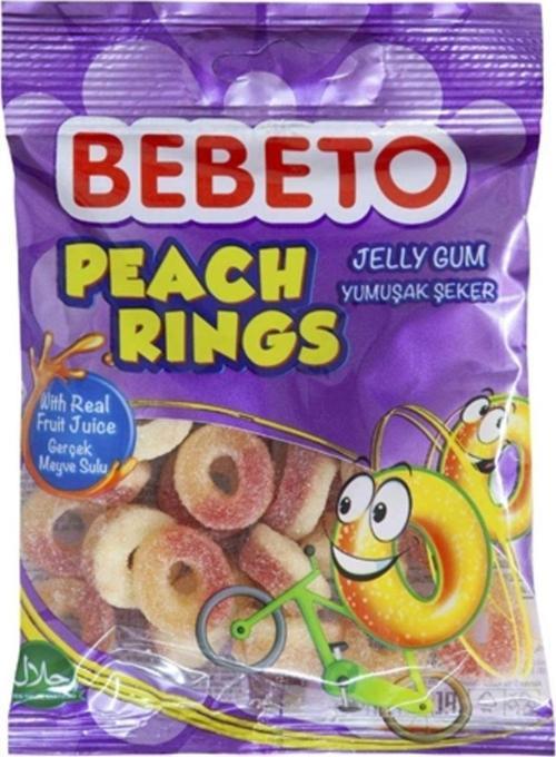 Şeftali Halkası Şekerleme 80 gr