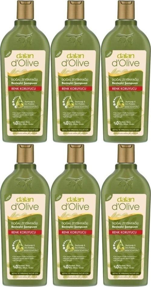 D’olive Zeytinyağlı Renk Koruyucu Şampuan 400 Ml 6 Adet