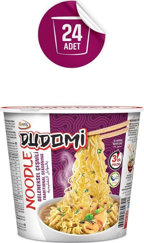 24'lü Geleneksel Noodle Bardak 60 Gr