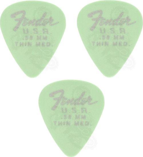 Dura-Tone 3 Adet Gitar Penası 351 Shape .58 Surf Green (3 Adet)