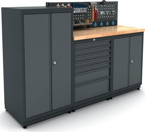 1.8 Metre Modüler Çalışma Tezgahı İE.36.18.08