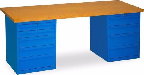 2.1 Metre Çalışma Tezgahı 9 Çekmeceli İE.CCT.21.9
