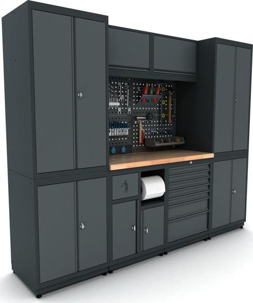 2.4 Metre Modüler Çalışma Tezgahı İE.36.18.12