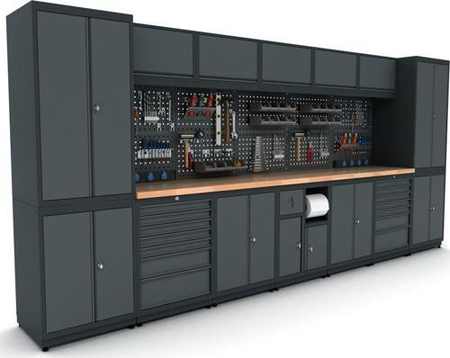 4.3 Metre Modüler Çalışma Tezgahı İE.36.18.41