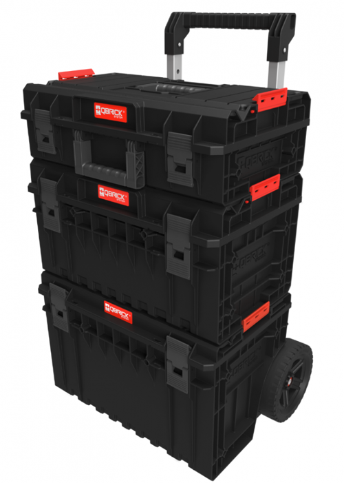 QBrick 3 Katlı Tekerlekli Takım Çantası İE.OCBS2.0