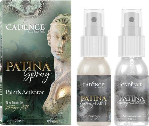 PATİNA SPREY SET 1 ( AÇIK YEŞİL ) 50ML+50ML