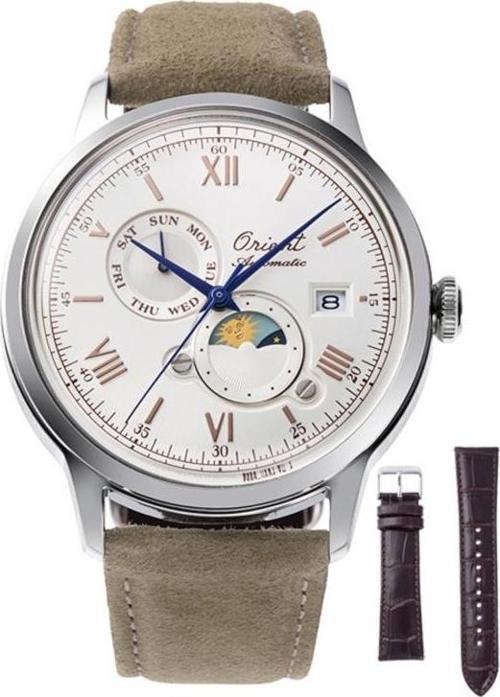 Bambino RA-AK0808S30B Limited Edition Otomatik Deri Kahve 42 mm Erkek Kol Saati