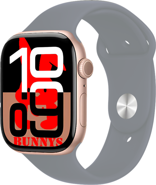 Gri Akıllı Saat Watch10 2025 Hediyeli AMOLED EKRAN