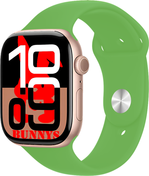Xiaomi Mi 10 Uyumlu Yeşil Akıllı Saat Watch10 2025 Hediyeli AMOLED EKRAN