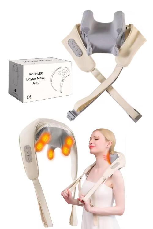 Şarjlı Boyun, Kol, Omuz ve Bacak Masaj Aleti – Derin Doku Titreşimli Masaj Cihazı