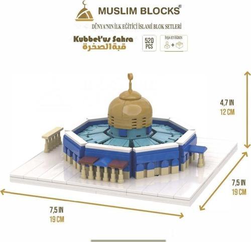 Kubbetü's Sahra Blok Modeli (İslami LEgo)