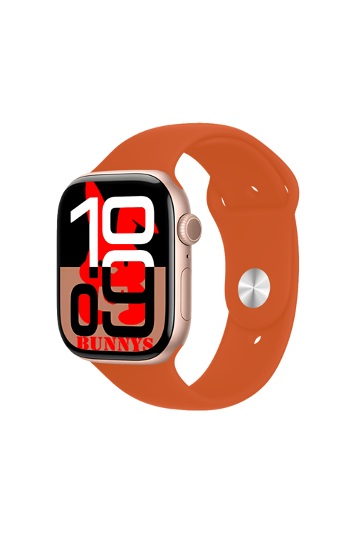Samsung Galaxy M12 Uyumlu Turuncu Akıllı Saat Watch10 2025 Hediyeli AMOLED EKRAN