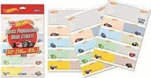 Hot Wheels Okul Etiketi (1 Adet)