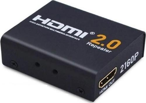 HDMI 2.0 Tekrarlayıcı 4K 2160P Dişi Kablo Genişletici Uzatıcı Ekleme Adaptörü
