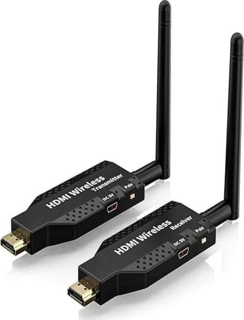 Kablosuz Hdmı Görüntü Aktarma Adaptörü Alıcı Verici 1080P 4K HD Kablosuz HDMI Bağlantı Adaptörü