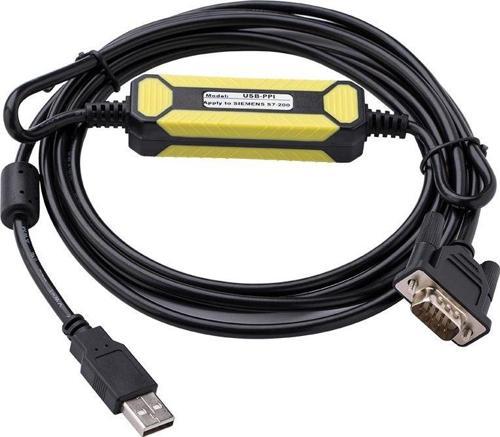 USB-PPI programlama kablosu S7-200 PLC indirme kablo USB To RS485 adaptörü