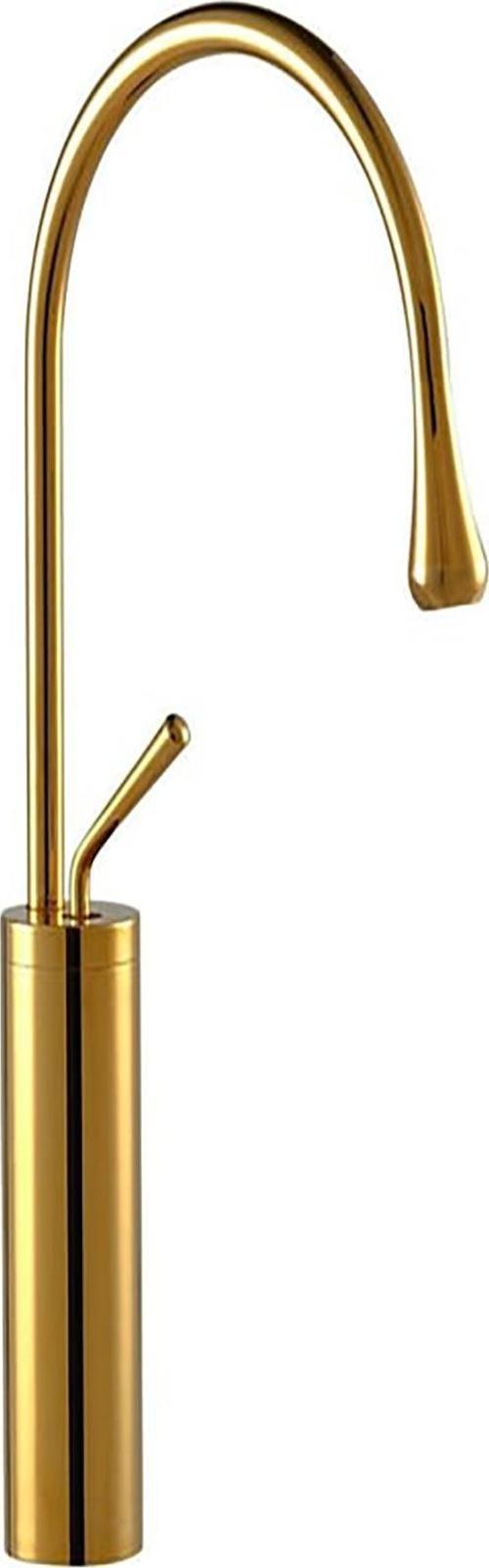 Banyo Çanak Lavabo Bataryası Parlak Gold Paslanmaz Çelik