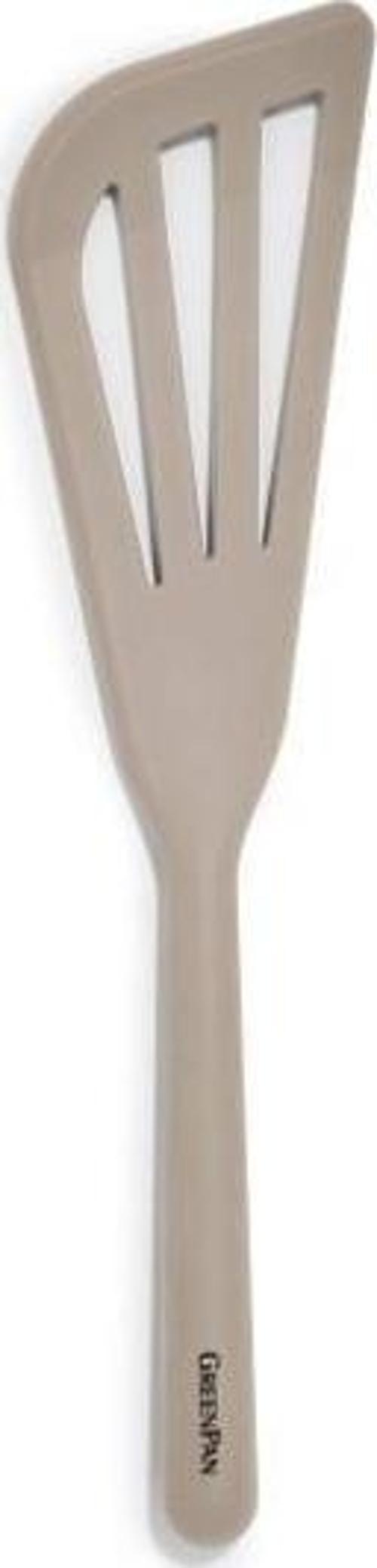 Silikon Balık Spatula Bej