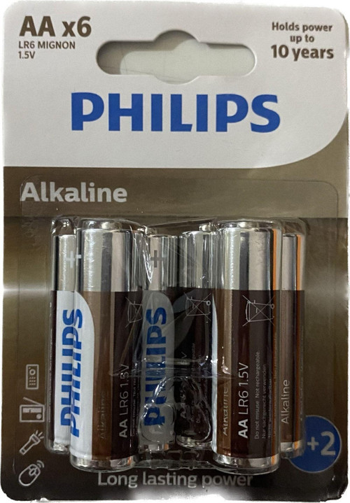Phılıps 4+2 kalem pil