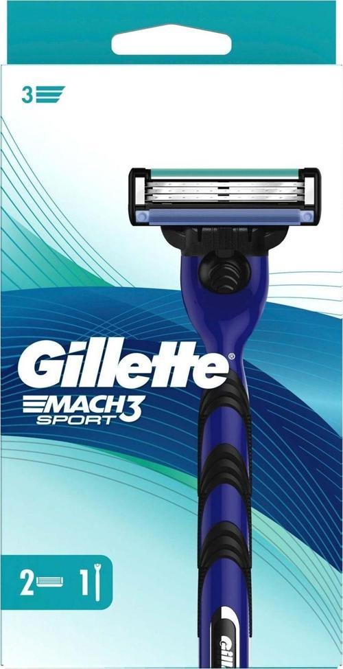 Mach 3 Sport Tıraş Makinesi 2'li Yedek Tıraş Bıçağı
