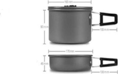 Kamp Pişirme Seti 2 Parça