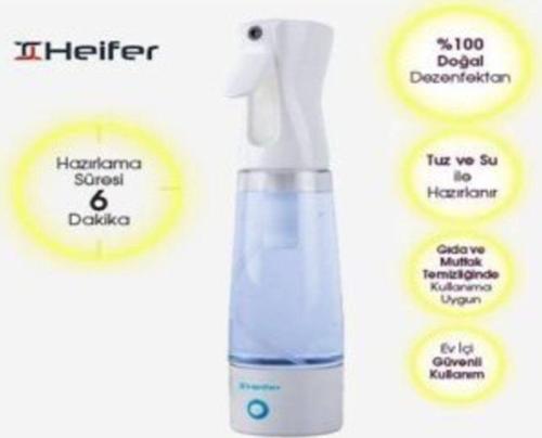 Elektrolitik Dezenfektan Su Üreten Sterilizasyon Spreyi