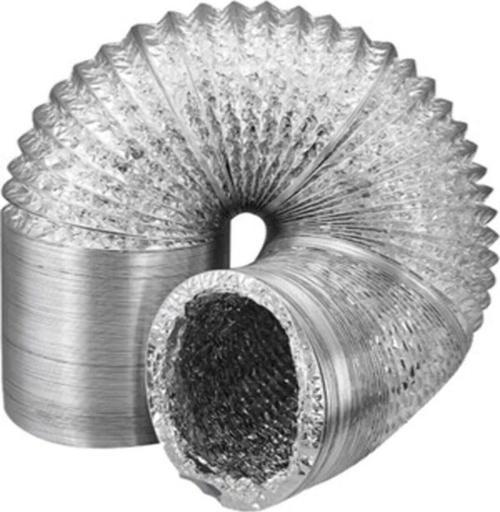 10 Metre Esnek Bükülür Aspiratör Havalandırma Borusu 127 Mm X 10Metre