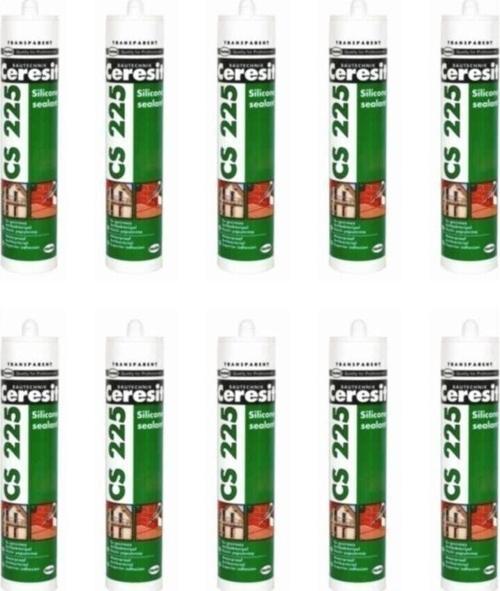 Cs 225 Şeffaf Silikon 280 Ml 10 Adet