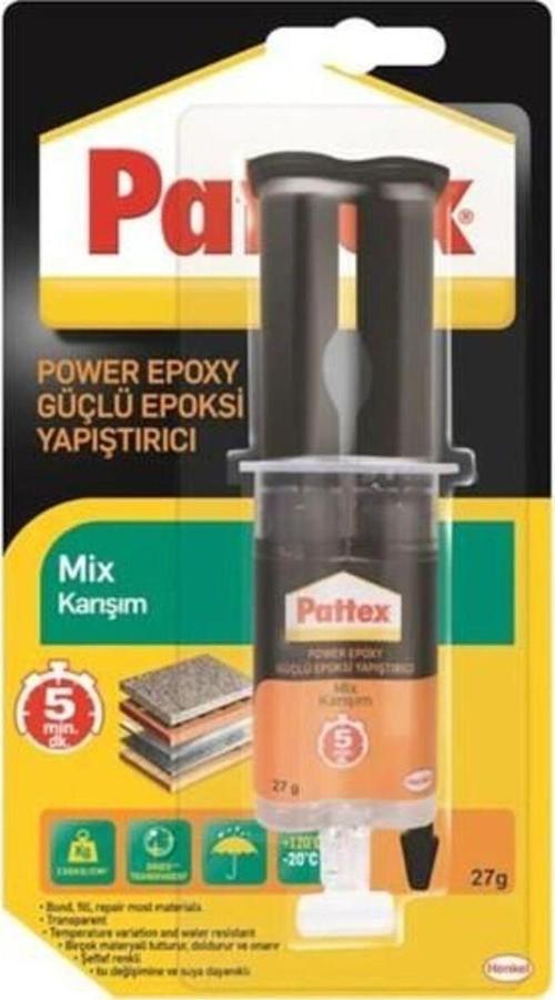 Power Epoxy Güçlü Yapıştırıcı Şeffaf 27 Gr