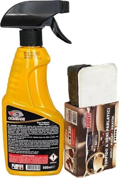Motor Temizleyici 500Ml Parlatıcı Sünger Hediye