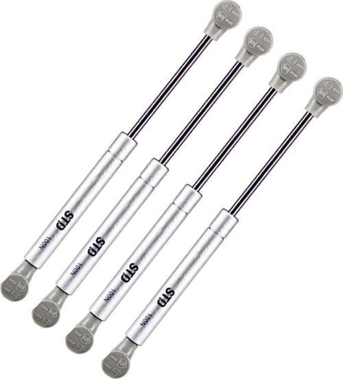 4 Adet Sdt Dolap Amortisörü Gazlı Piston Kapak Hidroliği 27 Cm 100N - Mobilya Makasları - Tek Ebat