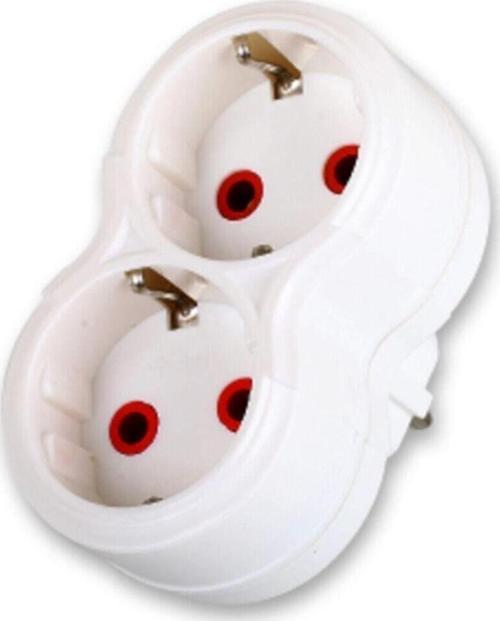 Topraklı Çoklu Fişli Grup Priz 2 Li (İkili) 101-02