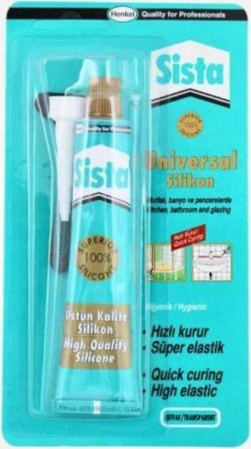 Üniversal Silikon Tüp 50 Gr. Şeffaf