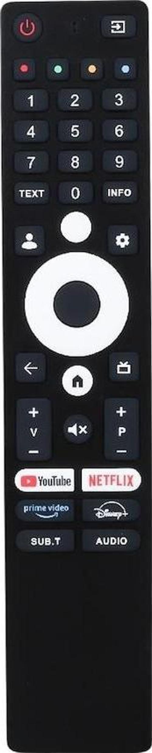 75ovf9000uq Smart Qled Tv Kumandası-mikrofonsuz