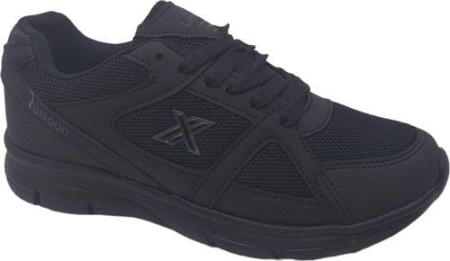 Lutton 3250 Unisex Siyah Bağcıklı File Koşu Ve Günlük Kullanım Spor Ayakkabı