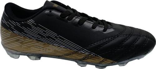 28221 Siyah - Camel Erkek Çim -  Krampon Futbol Ayakkabısı