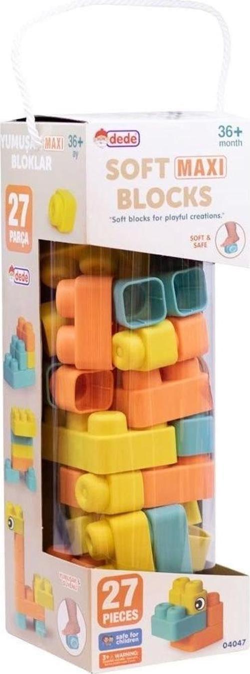 04047 Soft Maxi Bloklar 27 Parça -Dede