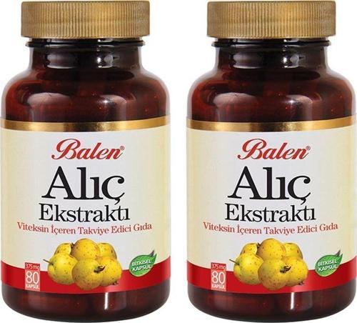 Alıç Ekstraktı Kapsül 375 Mg 80 Kapsül X 2 Adet