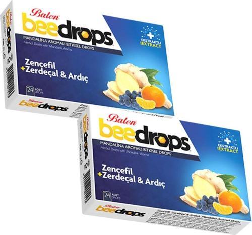 Beedrops Zencefil - Zerdeçal - Ardıçlı Mandalina Aromalı 24 Drops X 2 Adet