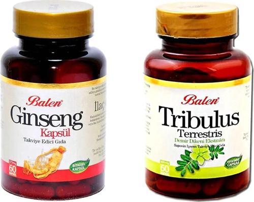 Zinde Set Ginseng + Tribulus Kapsül 2'Li Set