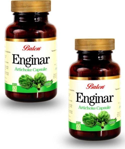 Enginar Ekstraktlı Bitkisel 60 Kapsül X 2 Adet