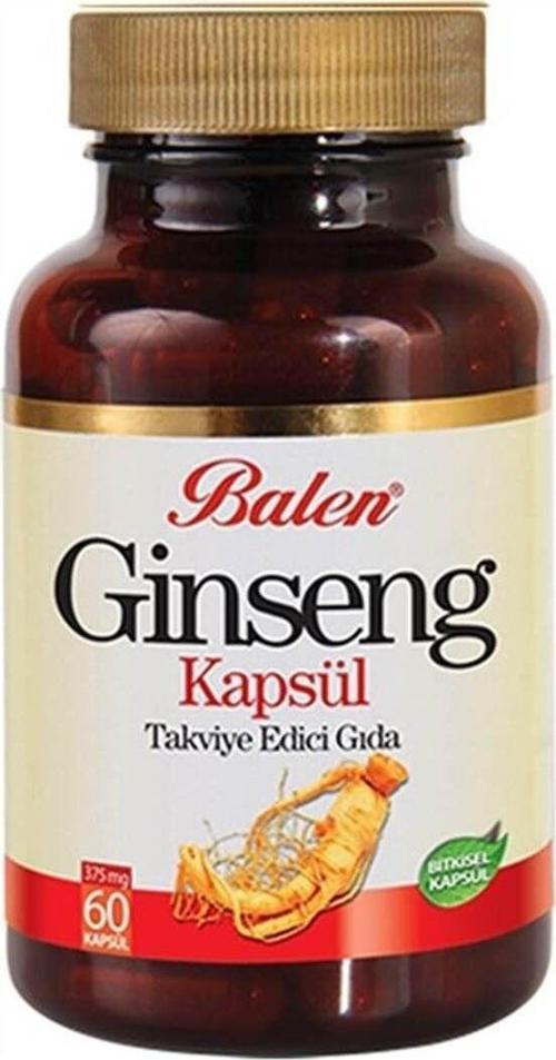 Ginseng Kapsül 375 Mg x 60
