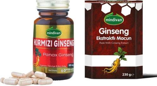 Ginseng Kapsül & Ginseng Macun 2 Li Set