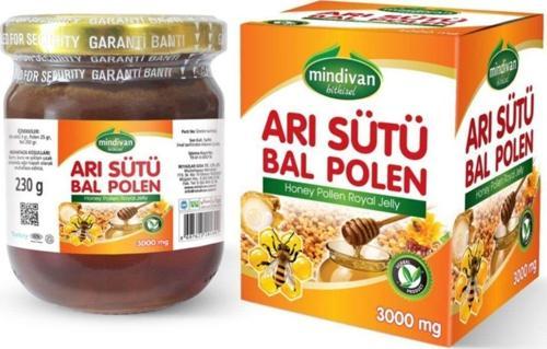 Arı Sütü Bal Polen 3000Mg