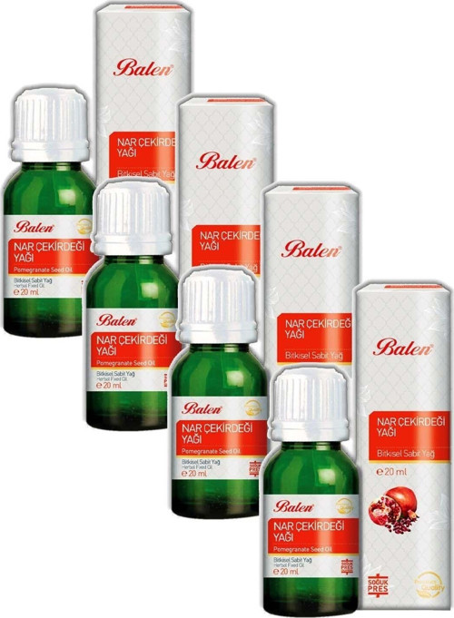 Nar Çekirdeği Yağı 20 Ml 4 Adet