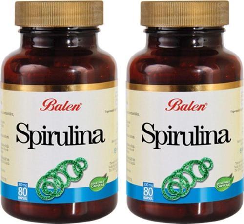 Spirulina 300 Mg 80 Kapsül 2 Adet