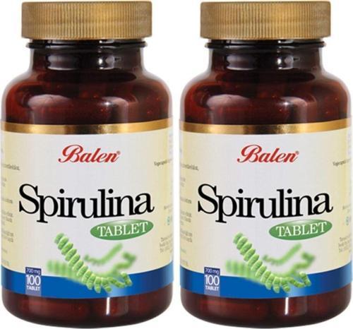 Spirulina 700 Mg 100 Tablet 2 Adet